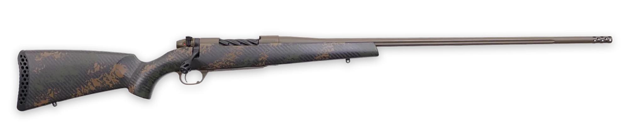 Weatherby Mark V Backcountry 2.0 Bolt Action Rifle MBC20N28NOR8B, 28 Nosler, 28" Threaded, Fixed Peak 44 tooth Black Stock, 3 Rds