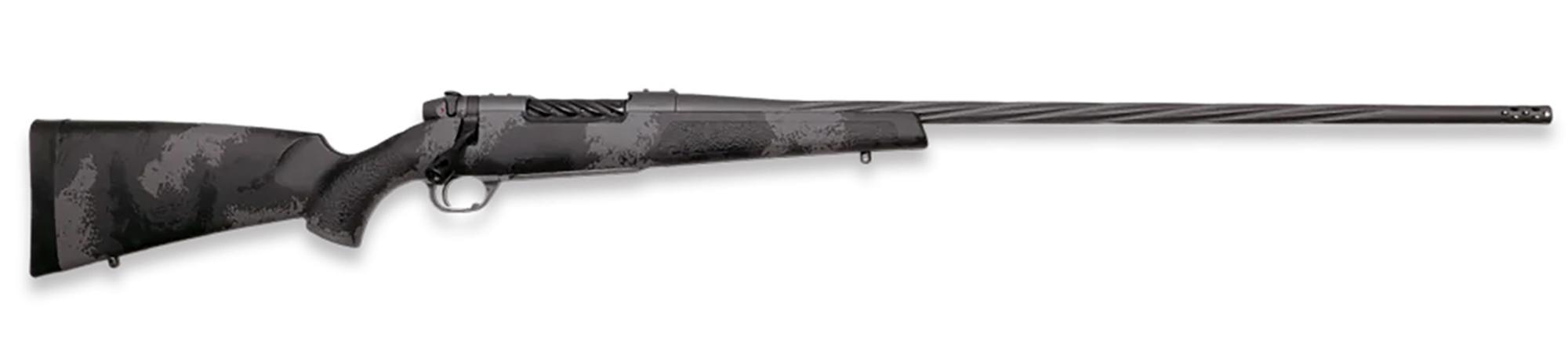 Weatherby Mark V Live Wild Bolt Action Rifle MLW01N7M8RR4B, 7mm-08 Rem, 22" Threaded, Fixed Stock, 4 Rds