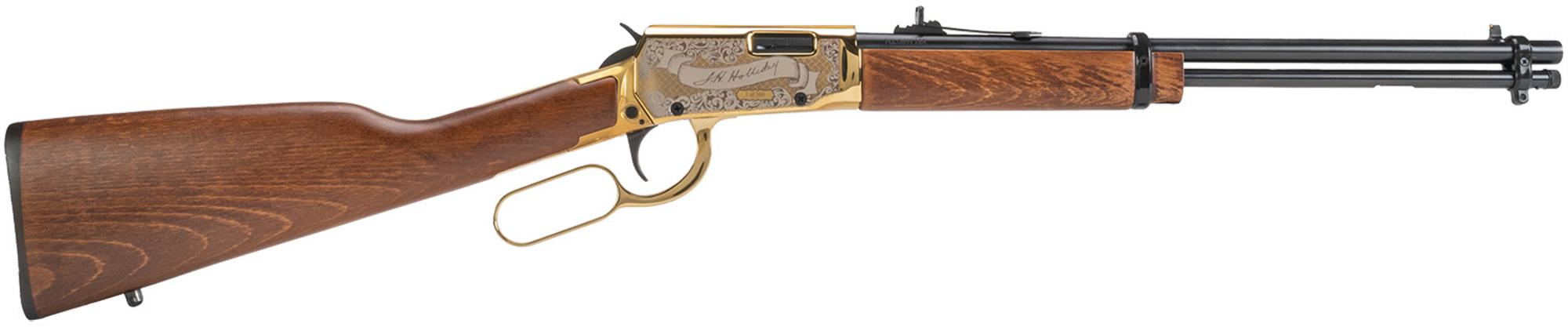 Rossi Rio Bravo Doc Holiday Lever Action Rifle RL22181WDGDH, 22 LR, 18", Wood Fixed Stock, 15 Rds