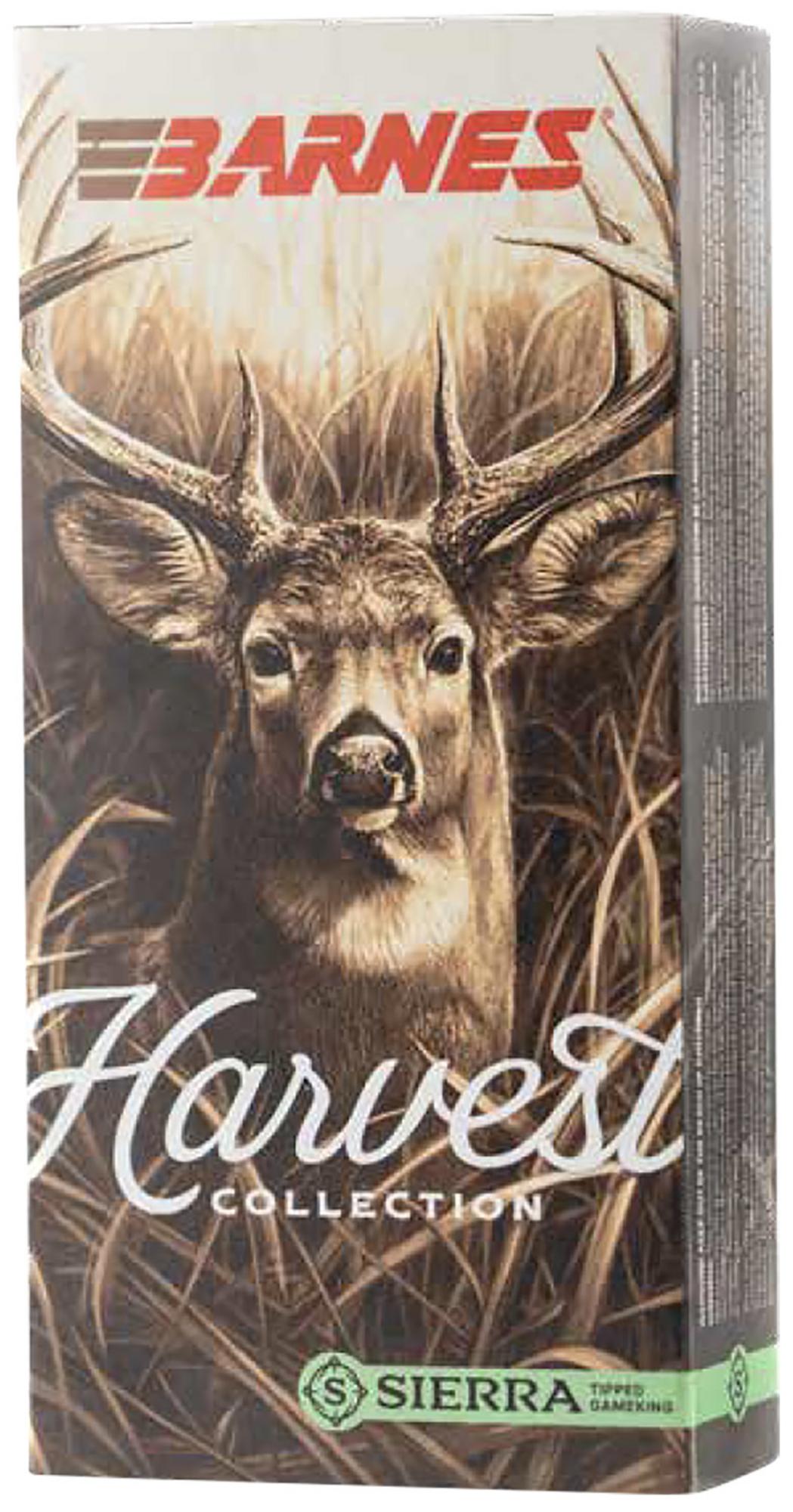 Barnes Harvest Rifle Ammunition 32398, 243 Win, Sierra Tipped GameKing, 90 gr, 20 Rd/Bx
