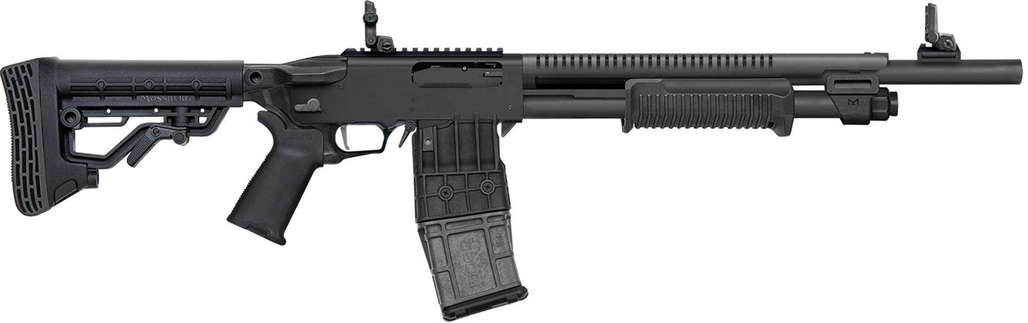 Mossberg 590M Tactical Shotgun 50213, 12 Gauge, 18.5", Black Synthetic Stock, 10+1