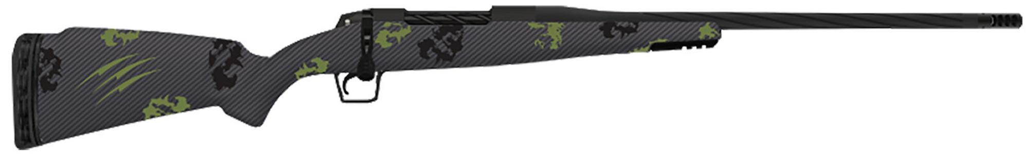 Fierce Twisted Rogue Bolt Action Rifle TWROG308WIN22BF, 308 Win, 22" Threaded, Forest Camo Stock