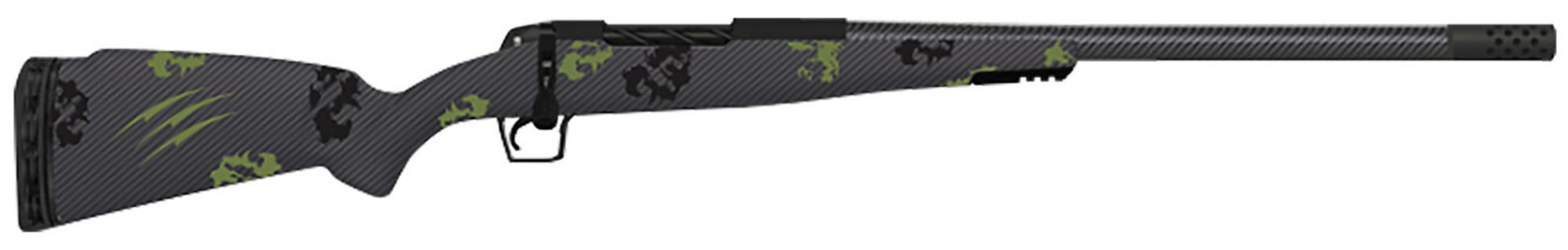 Fierce Twisted Rage Bolt Action Rifle TWTROG7PRC24BF, 7mm PRC, 24" Threaded, Forest Camo Stock