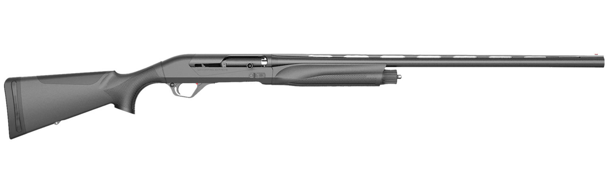 Retay USA Ace Full Size Shotgun ACEBLK26, 12 Gauge, 26", 3.50" Chmbr, Extra Black Drilled & Tapped Steel Receiver, Adj Shim Black Synthetic Stock