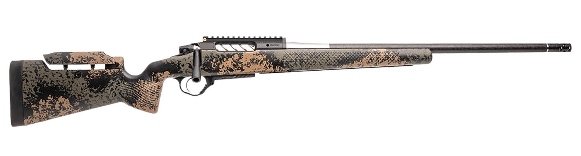 Seekins Precision Havak Element M3 Bolt Action Rifle 0011710363F, 7mm BC, 22" Threaded, Woodland Shadow Camo,  Adj Cheek Riser Stock