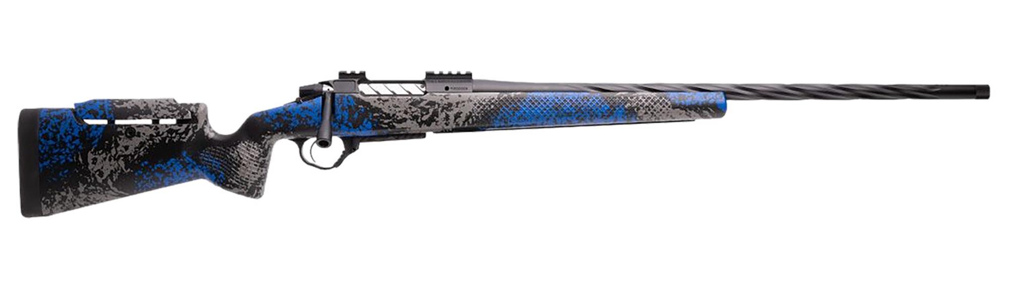 Seekins Precision Havak PH3 Bolt Action Rifle 0011710321F, 6mm Creedmoor, 20" Threaded, Glacier Shadow Camo,  Adj Cheek Riser Stock