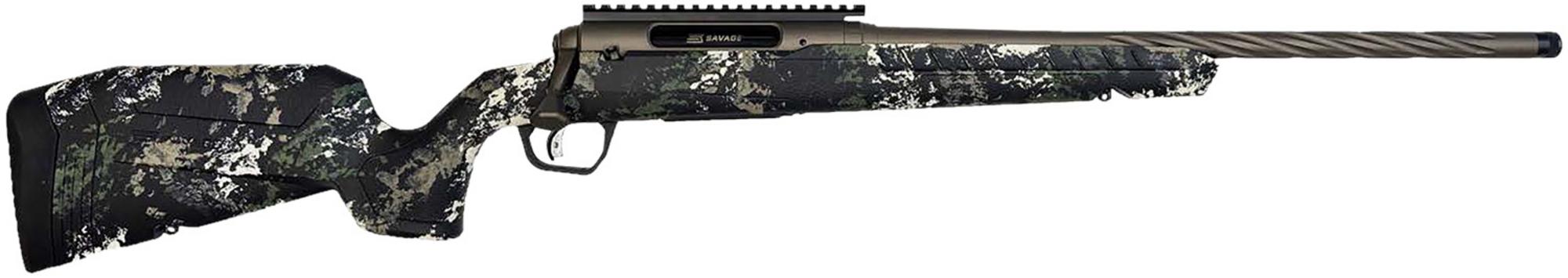 Savage Arms Axis 2 Pro Compact Bolt Action Rifle 32374, 243 Win, 20" Threaded, Forest Camo Stock, 4 Rds