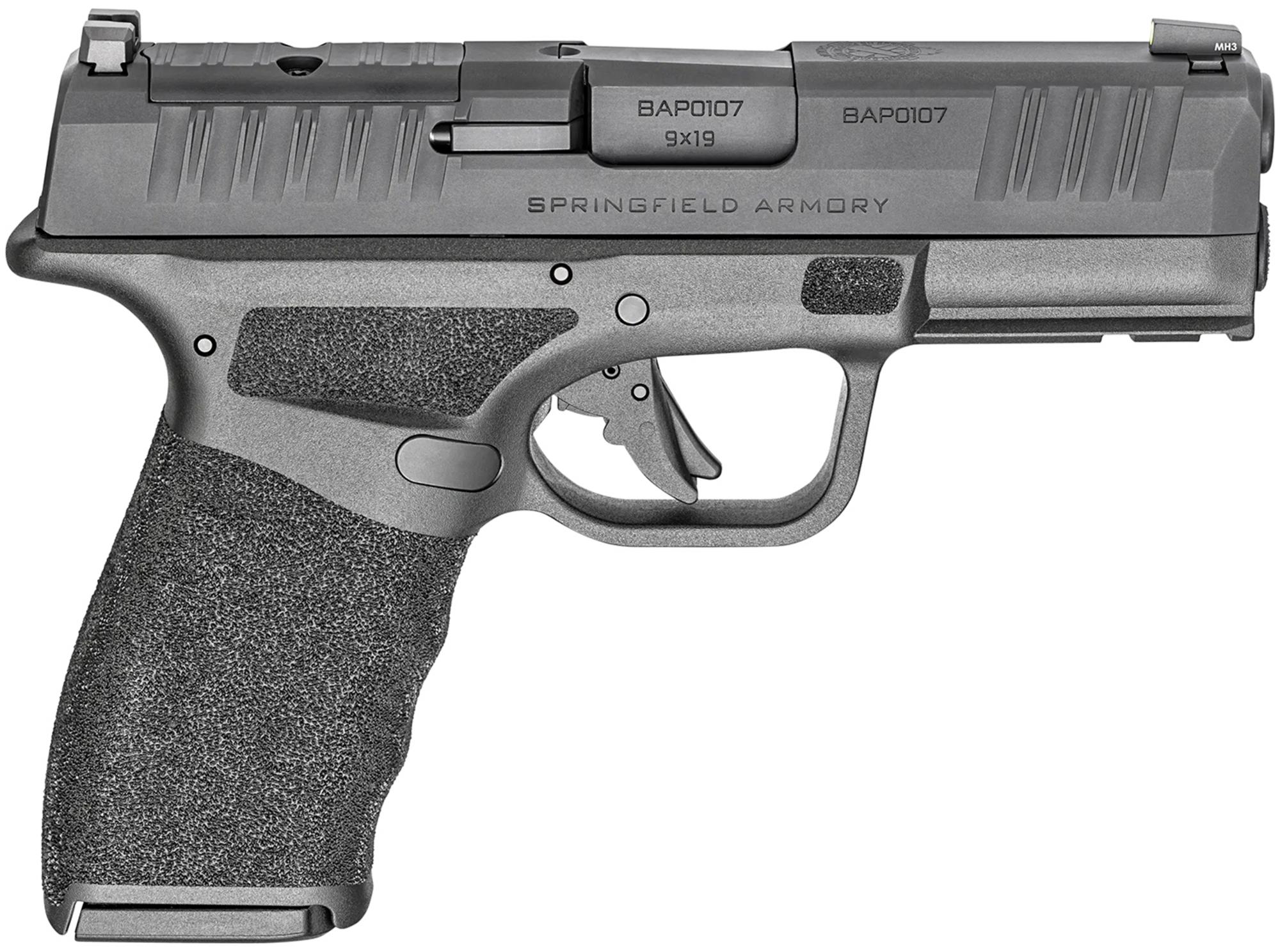 Springfield Hellcat Pro OSP Gear Up 2025 Pistol HCP9379BOSP15GU25, 9mm, 3.7", w/ Crimson Trace CTS-1500 Red Dot, Adaptive Texture Grips, Black Finish, 15 Rds