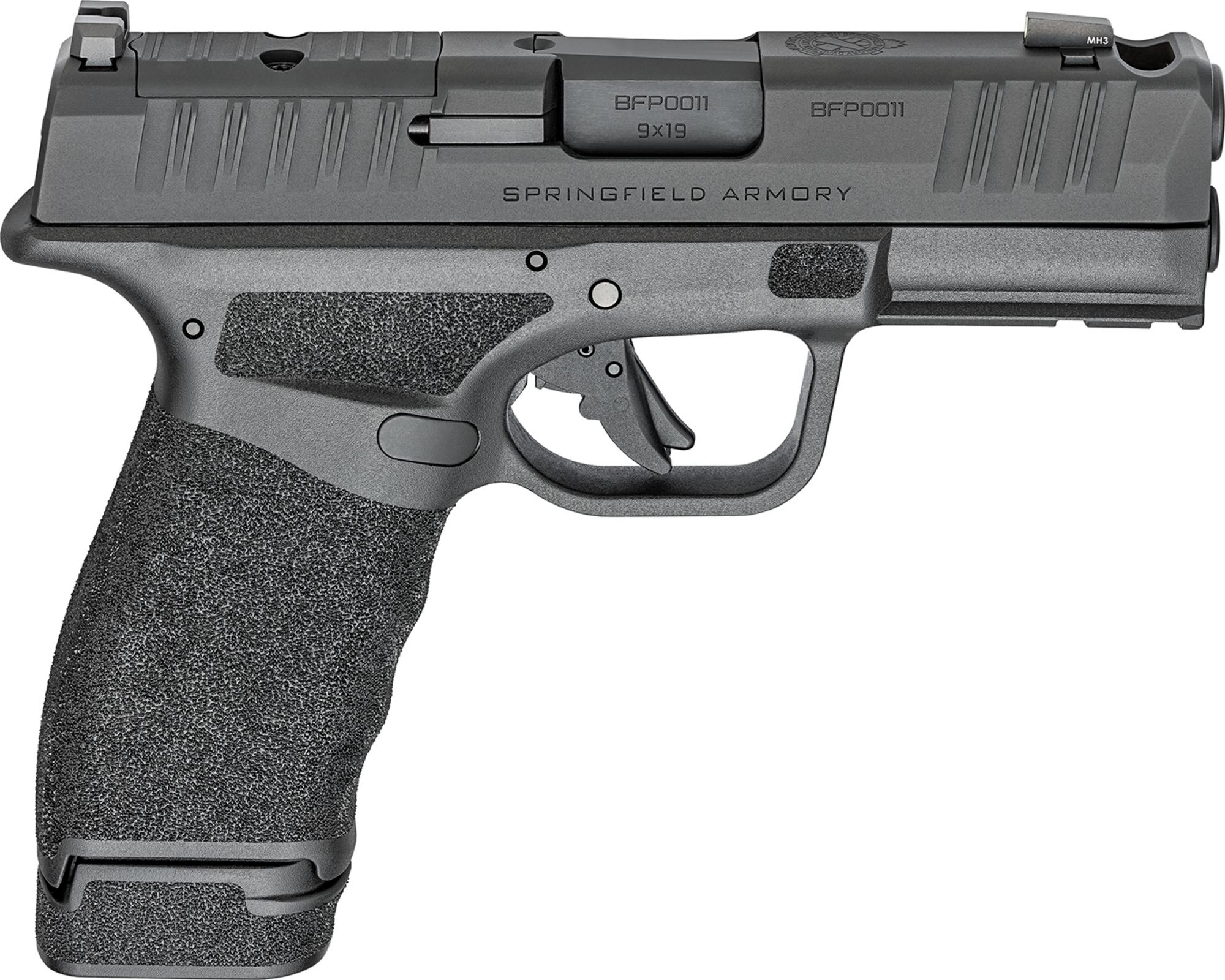 Springfield Hellcat Pro OSP Gear Up 2025 Pistol HCP9379BOSPCOMPGU25, 9mm, 3.7",w/ Comp, w/ Crimson Trace CTS-1500 Red Dot, Black Finish, 15 Rds