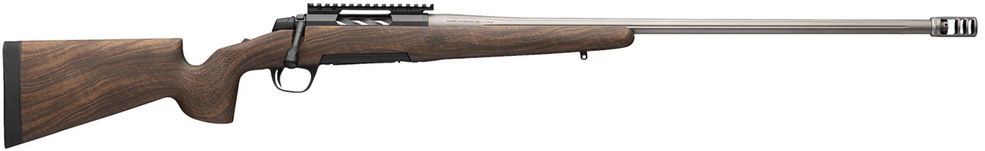 Browning Arms X-Bolt 2 Long Rang Bolt Action Rifle 036077294, 6.5 PRC, 26" Threaded, McMillan Game Scout Wood Stock, 3 Rds
