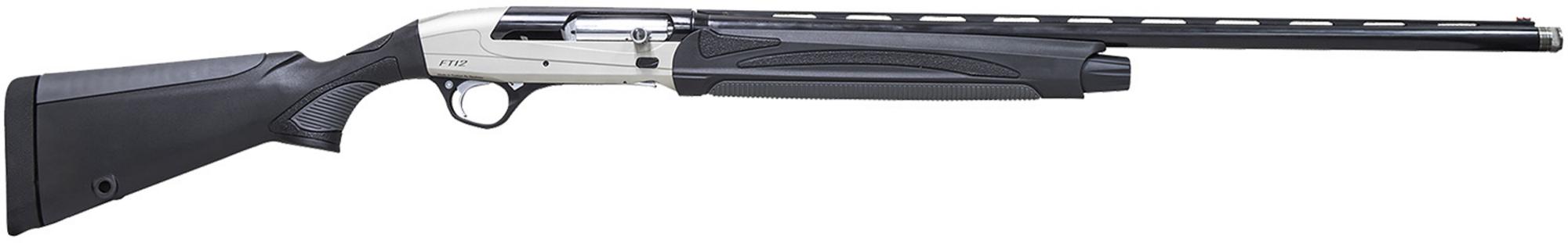 Pointer Field Tek 12 Shotgun REXPFT12BS, 12 Gauge, 28", 3" Chmbr, Gray Cerakote Vent Rib Barrel, Gray Cerakote Aluminum Receiver, Fixed Black Synthetic Stock