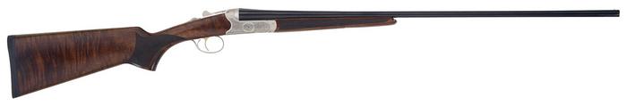 TriStar Bristol SxS Shotgun 38128, 28 Gauge, 28", 2.75" Chmbr, Engraved with 24K Gold Inlay Finish, Walnut Stock