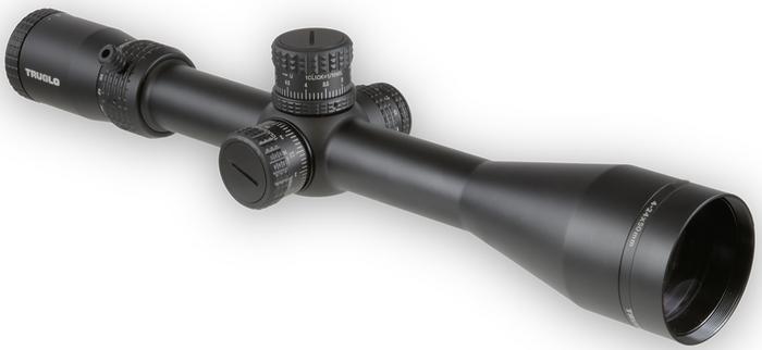 TruGlo Rifle Scope TG8542TF, 4-24x, 50mm Obj, 30mm Tube, Black, Illuminated Milliradian Reticle