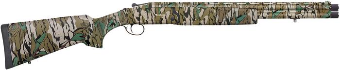 Mossberg Silver Reserve Eventide Turkey Over/Under Shotgun 75485, 12 Gauge, 20", 3.5" Chmbr, Mossy Oak Greenleaf Camo, Fiber Optic Sight
