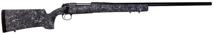 Remington 700 Long Range Bolt Action Rifle R84173, 7mm PRC, 26" Threaded, Black/Gray/White Web HS Precision Stock, 3 Rds
