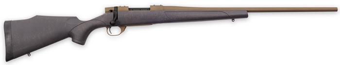 Weatherby Vanguard Weatherguard Bolt Action Rifle VWB7M8RR2T, 7mm-08 Rem, 22" Threaded, Black w/ Bronze Stock, 5 Rds