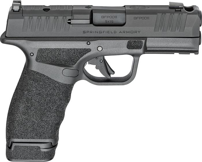 Springfield Hellcat Pro OSP Pistol HCP9379BOSPCOMP, 9mm, 3.7", Optic Ready, w/ Comp, Black Finish, 15 Rds