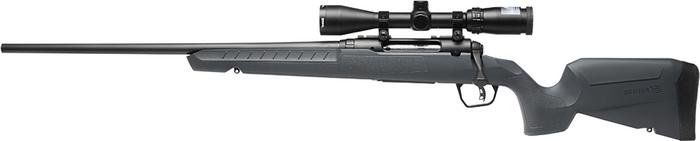Savage Arms Axis 2 XP Compact Bolt Action Rifle 32253, 7mm-08 Rem, 20", Left Hand, Gray Fixed Stock, 4 Rds
