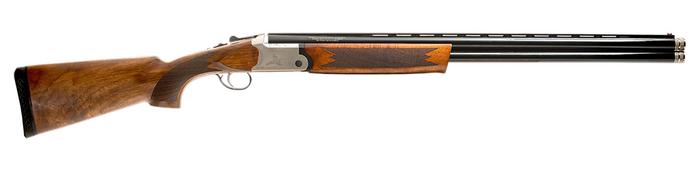 Gforce Arms Filthy Pheasant Shotgun GF528, 28 Gauge, 28", 3" Chmbr, Engraved Nickel-Plated Receiver, Fixed Turkish Walnut Stock