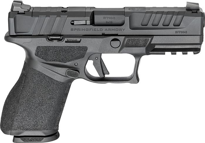Springfield Echelon Compact Pistol EC9409BU, 9mm, 4", Optic Ready, Textured Grips, Black Finish, 15 Rds