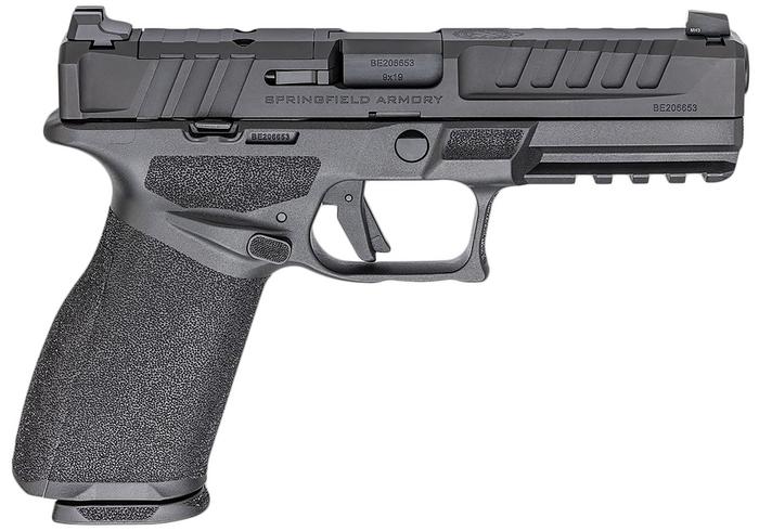 Springfield Echelon Gear Up 25 Pistol EC9459BU15GU25, 9mm, 4.5", w/ Crimson Trace CTS-1500 Red Dot, Textured Grips, Black Finish, 15 Rds