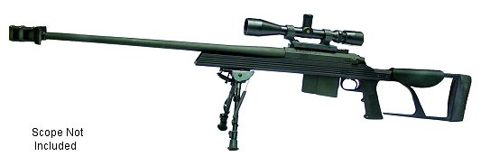 Armalite AR-30 Sniper Rifle 30M300, 300 Win Mag, 26", Bolt Action, Black, Three Section Stock, Black Steel Finish, 5 Rds, Bipod/Scope Not Included