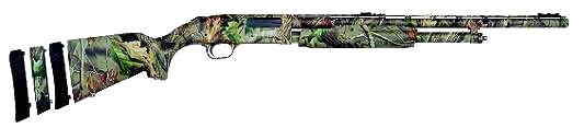 Mossberg 500 Super Bantam Shotgun 54140, 20 Gauge, 22" VR, 3" Chmbr, Realtree Hardwood HD, XFull Choke, Fiber Opt Sight