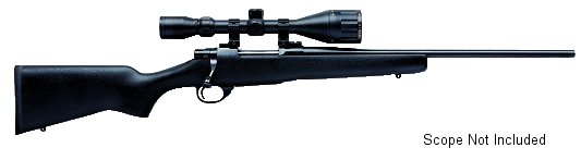 Howa M-1500 Ultra-Lite Youth Rifle HWR66704+, 7 MM-08 Remington, 20", Bolt Action, Black Hardwood Stock, Blued Steel Finish, 4 Rds