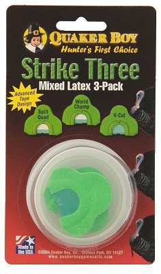 Quaker Boy Multi-Pak Mini-Mag 3-Pack Turkey Call 11306