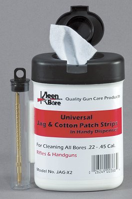 Kleen-Bore JAGX2 Universal Jag & Cotton Patch Dispenser For 22-45 Caliber