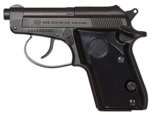 Beretta 21 Bobcat Semi-Auto Pistol J212104, 22 LR, 2.4", Synthetic Grip, Black Matte Finish, 7 Rd