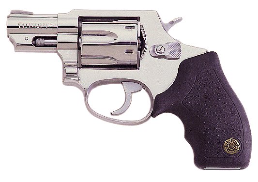 Taurus 85 Small Frame Revolver 2850029, 38 Special, 2", Soft Rubber Grip, Stainless Finish, 5 Rd