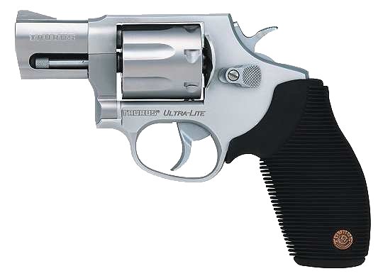 Taurus 817 Compact Frame Revolver 2817029UL, 38 Special, 2", Ribber Grip Overlay Grip, Stainless Finish, 7 Rd