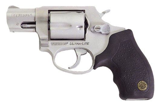 Taurus 85 Small Frame Revolver 2850029UL, 38 Special, 2", Soft Rubber Grip, Matte Stainless Finish, 5 Rd