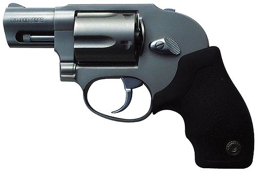 Taurus 851 CIA Revolver 2851129UL, 38 Special, 2", Rubber Grip, Stainless Finish, 5 Rd