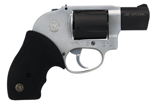 Taurus 851 CIA Revolver 2851129ULT, 38 Special, 2", Soft Rubber Grip, Ultralite Titanium Finish, 5 Rd