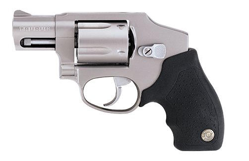 Taurus 651 Protector Small Frame Revolver 2651129, 357 Magnum, 2", Soft Rubber Grip, Matte Stainless Finish, 5 Rd