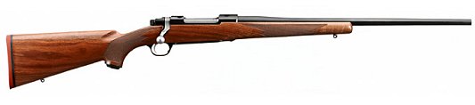 Ruger M77 Hawkeye Bolt Action Rifle HM77R 7102, 204 Ruger, 22", Walnut Stock, Blue Finish, 4 Rds