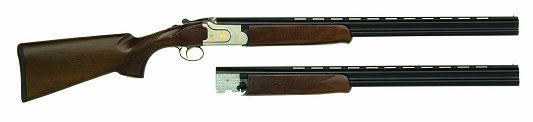 Mossberg Silver Reserve Shotgun Combo 75254, 20/28 Gauge, 26", 3" Chmbr, Blued Barrel, Silver Receiver, Walnut Stock, 5 Chokes