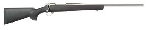 Howa M-1500 Rifle w/Hogue Stock HGR62612+, 270 Winchester, 22", Bolt Action, Black Synthetic Stock, Stainless Steel Finish, 4 Rds