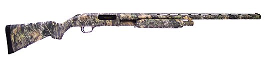 Mossberg 500 All Purpose Field Shotgun 52215, 12 Gauge, 26", 3" Chmbr, Mossy Oak NBU, Fiber Opt Sights, Accu Mag Choke