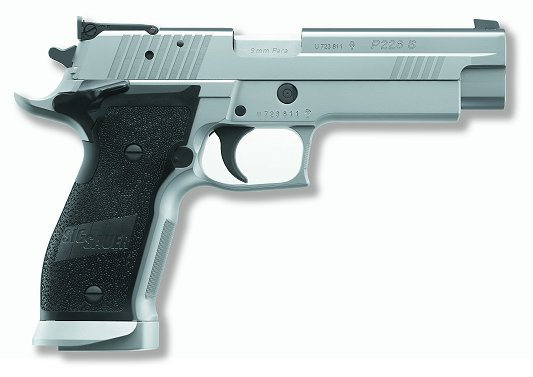 Sig P226 X-5 Pistol 226X540COMP, 40 Smith & Wesson, 5 in, Polymer Grip, Stainless Finish, Adj Sights, 14 Rd