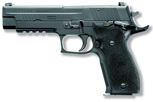 Sig P226 X-5 Pistol 226X59TAC, 9mm, 5 in, Polymer Grip, Black Finish, Night Sights, 15 Rd