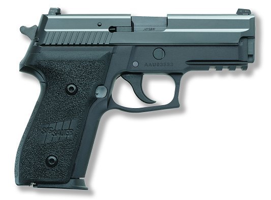 Sig P229 Pistol 229R40B, 40 Smith & Wesson, 3.9 in, Polymer Grip, Black Finish, Contrast Sights, 10 Rd