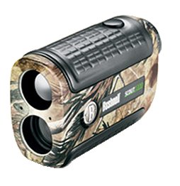 Bushnell Yardage Pro Scout 1000 w/Arc Range Finder 201942, 5x, 24mm, Realtree Hardwoods, Carrying Case