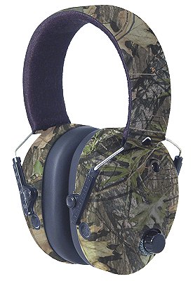 Radians Electronic Mossy Oak Earmuffs w/Adjustable Cool Max Headband 29 dB (OM0600CS)