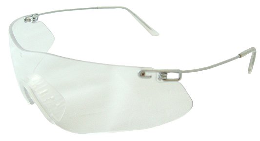 Radians Clay Pro Wraparound Blue Mirror Glasses w/Metal Frames & UV Lenses (CP5770CS)