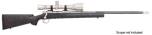 Remington 700 Sendero SF II Rifle 7315, 7 MM Remington Ultra Mag, 26" Heavy Fluted, Bolt Action, Black Synthetic W/ Webbing Stock, Stainless Steel Finish, 3 Rds