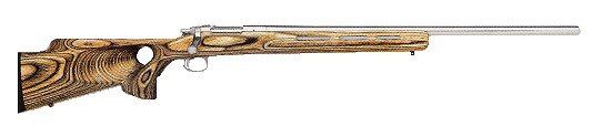 Remington 700 VLSS Thumbhole Bolt Action Rifle 7443, 204 Ruger, 26" Hvy BBL, Brown Laminate/Thumb Hole Stock, Stainless Steel Finish, 5 Rds