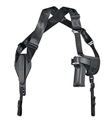 Uncle Mikes Horizontal Shoulder Holster Fits 2 in -3 in Small Double Action Revolvers, Model 8700